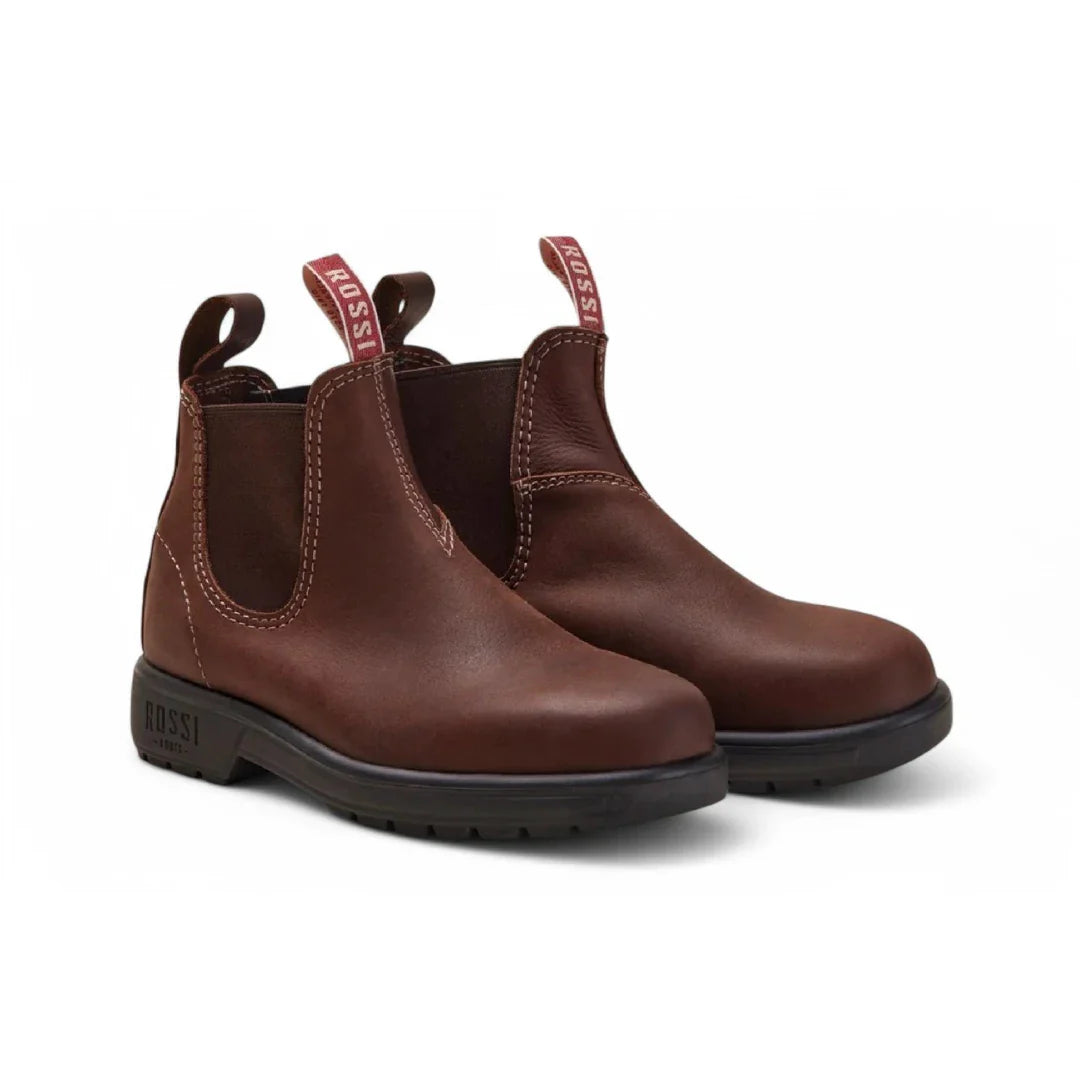 Endura 303 - Redwood rjavi usnjeni chelsea škornji
