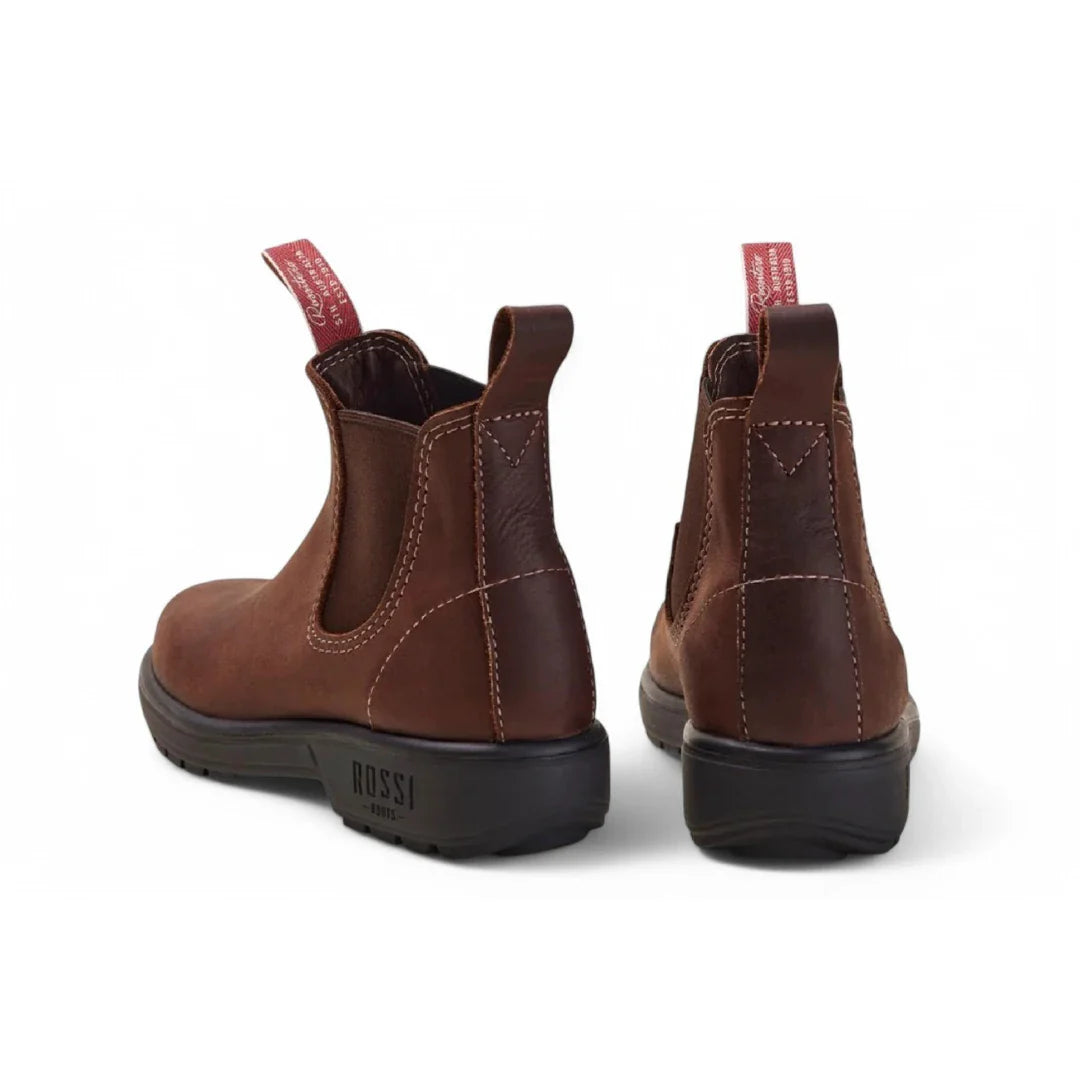 Endura 303 - Redwood rjavi usnjeni chelsea škornji