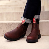 Endura 303 - Redwood rjavi usnjeni chelsea škornji