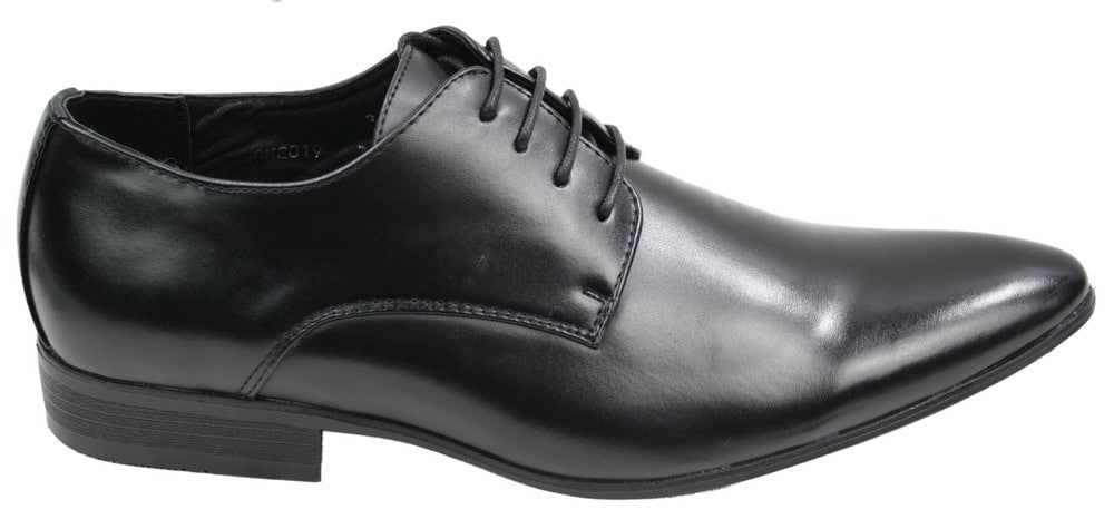 Moški modri črni krem bež usnjeni italijanski dizajn čevlji s špičastimi vezalkami elegantni