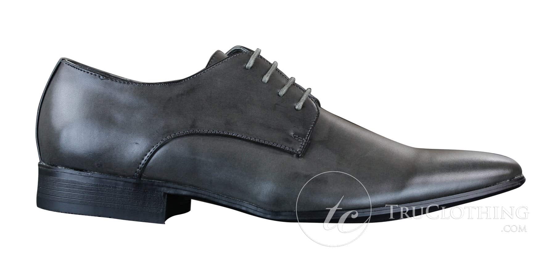 Galax GH2019 - Moški elegantni in ležerni usnjeni čevlji s čipko, formalni, z vezalkami, za poroko, maturantski ples, pisarno, klasični