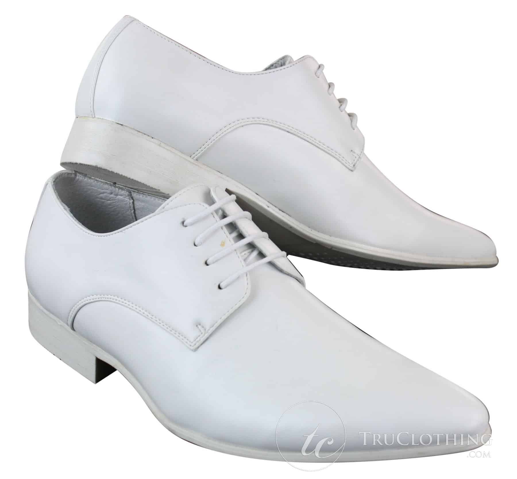 Galax GH2019 - Moški elegantni in ležerni usnjeni čevlji s čipko, formalni, z vezalkami, za poroko, maturantski ples, pisarno, klasični
