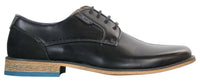 Moški elegantni casual čevlji z vezalkami Galax GH3117, klasični, rjavi, črni, usnjeni, semiš