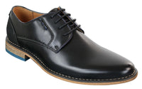 Moški elegantni casual čevlji z vezalkami Galax GH3117, klasični, rjavi, črni, usnjeni, semiš