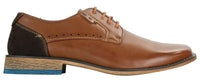 Moški elegantni casual čevlji z vezalkami Galax GH3117, klasični, rjavi, črni, usnjeni, semiš