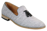 Galax GH3126 - Moški čevlji za vožnjo brez rokavov z resicami, mokasini, lahki, elegantni, črni, modri, italijanski