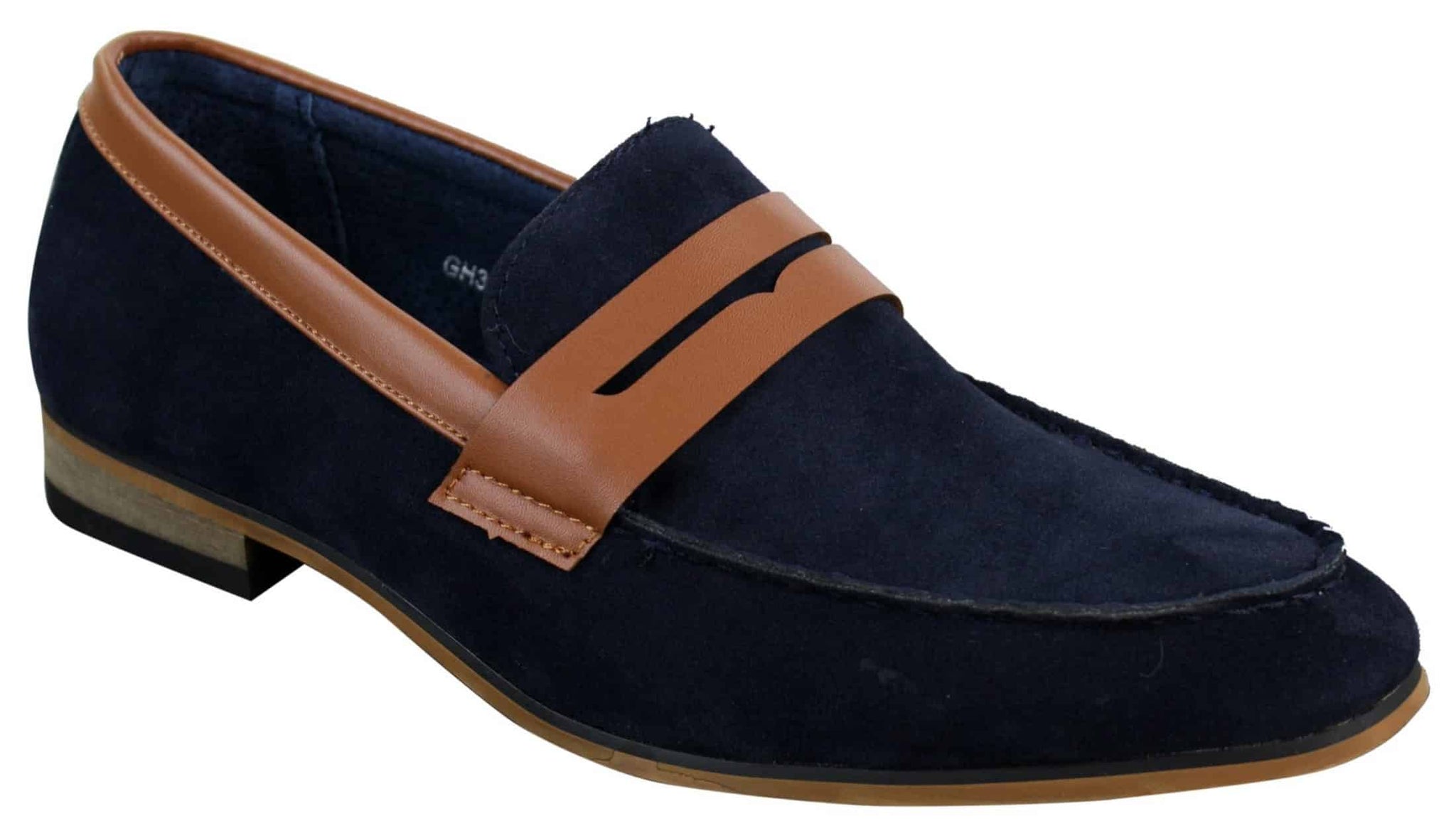 Moški semiš natikači mokasini elegantni casual čevlji italijanskih oblikovalcev