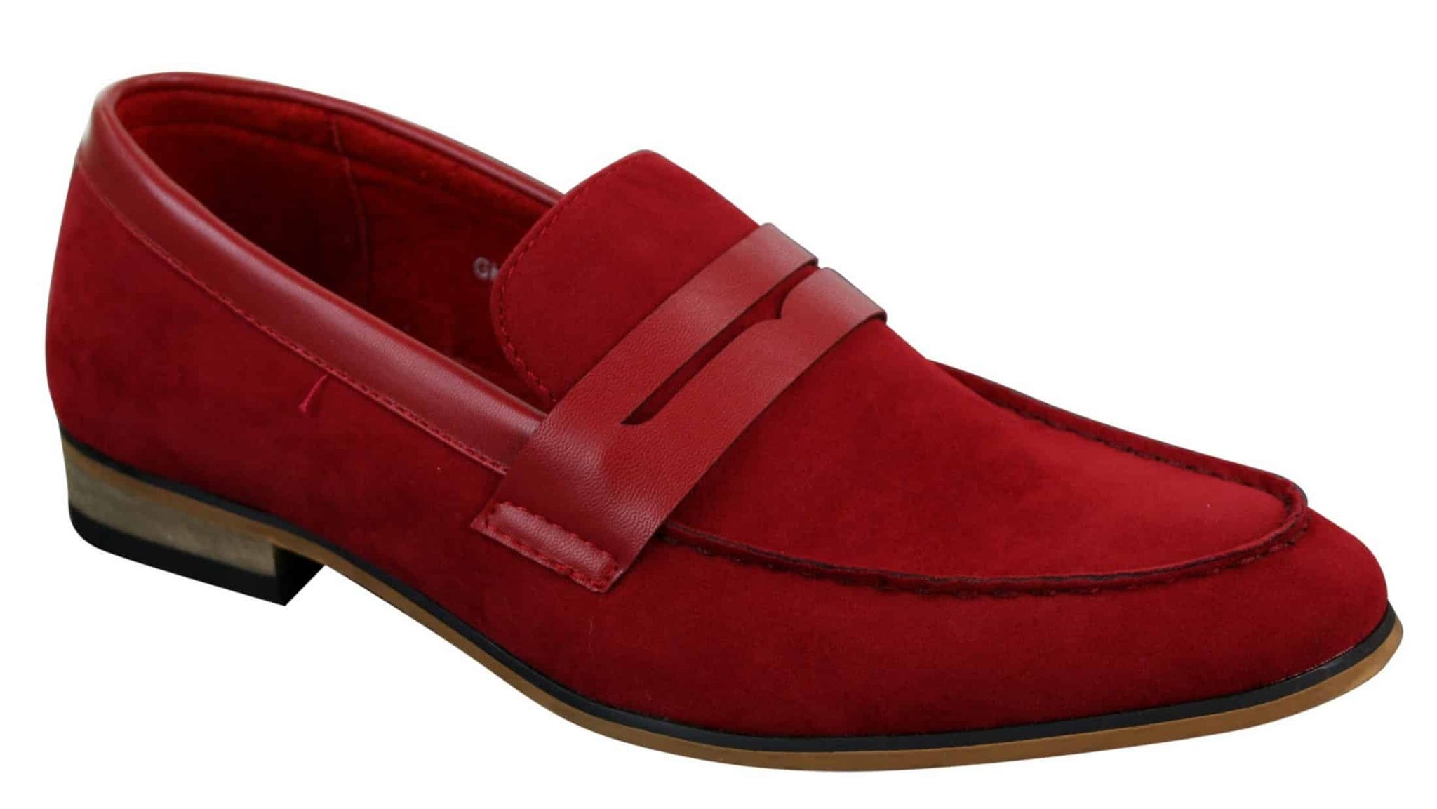 Moški semiš natikači mokasini elegantni casual čevlji italijanskih oblikovalcev