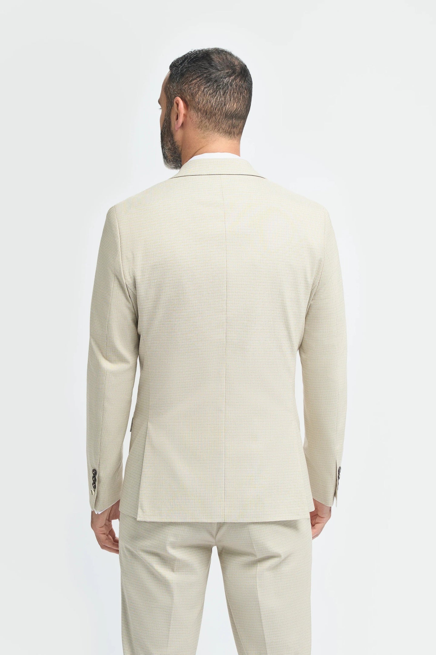 Hampton - Moški bež blazer
