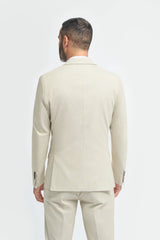 Hampton - Moški bež blazer