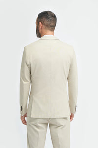 Hampton - Moški bež blazer