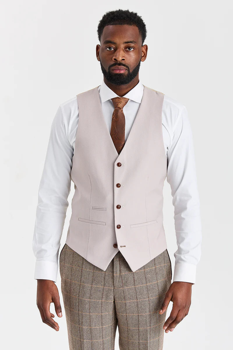 Harris Brown Tweed obleka z Mayfair Stone telovnikom