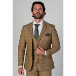 Harris - Moški rjav tvid blazer