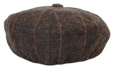Moški vintage tweed klobuk Peaky Blinders