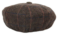 Moški vintage tweed klobuk Peaky Blinders