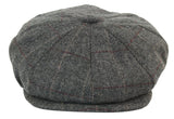 Moški vintage tweed klobuk Peaky Blinders