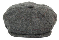 Moški vintage tweed klobuk Peaky Blinders