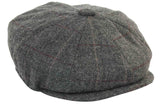 Moški vintage tweed klobuk Peaky Blinders