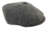 Moški vintage tweed klobuk Peaky Blinders