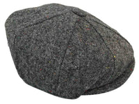 Moški vintage tweed klobuk Peaky Blinders