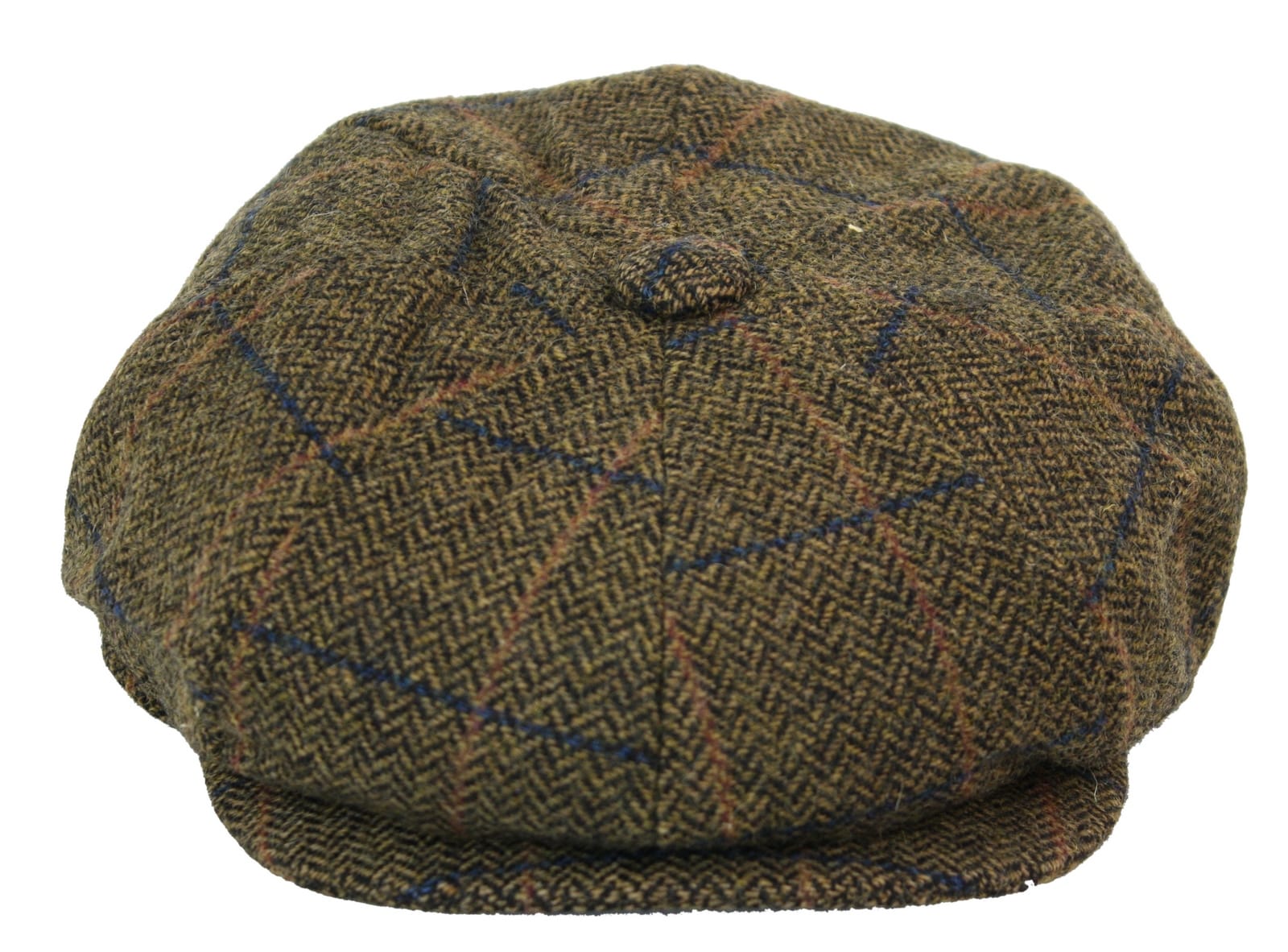 Moški vintage tweed klobuk Peaky Blinders