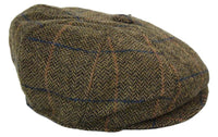 Moški vintage tweed klobuk Peaky Blinders