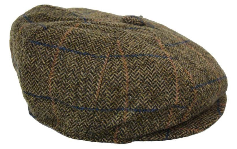 Moški vintage tweed klobuk Peaky Blinders
