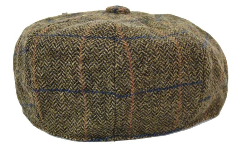 Moški vintage tweed klobuk Peaky Blinders