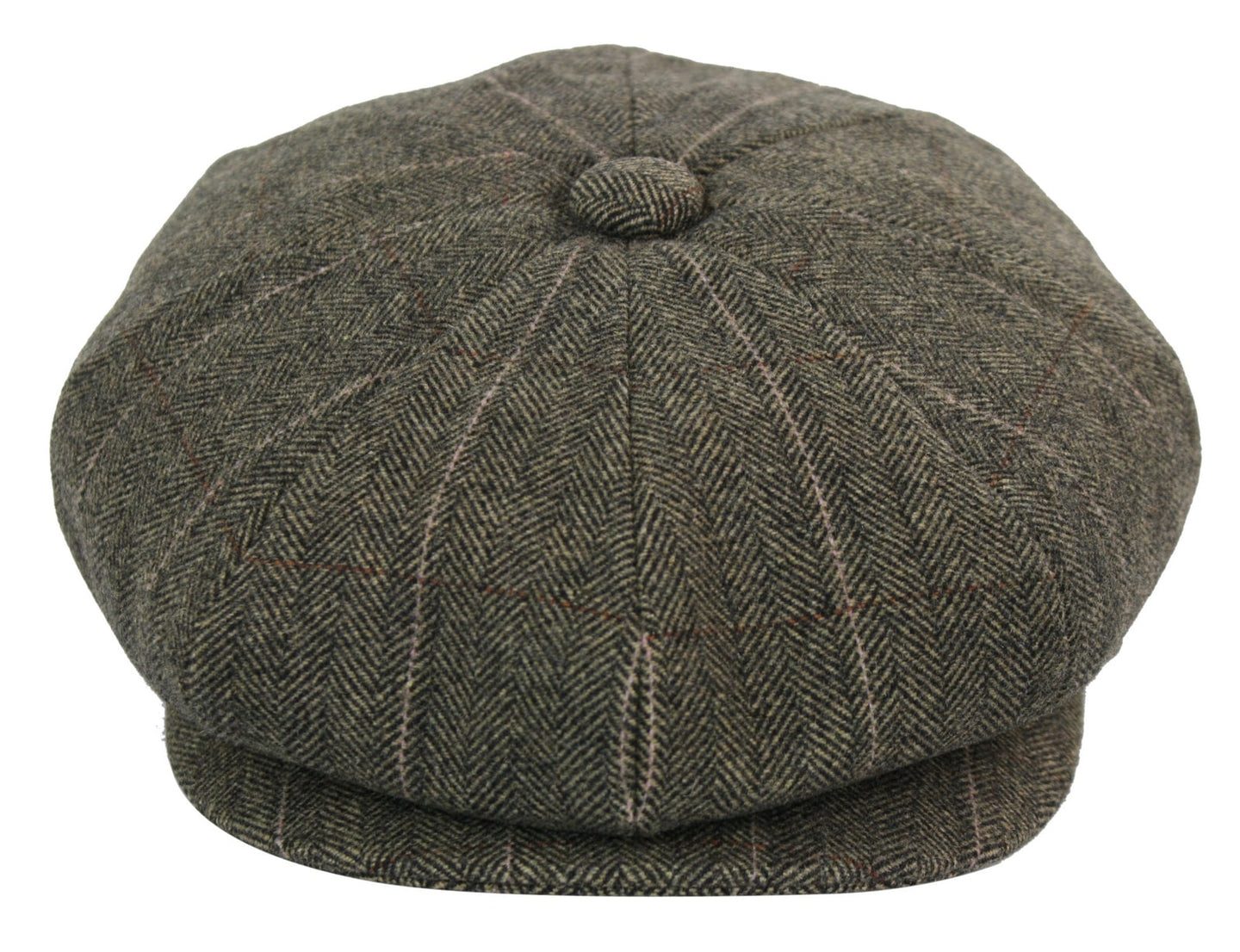 Moška kapa Peaky Blinders s tvidom in karo vzorcem