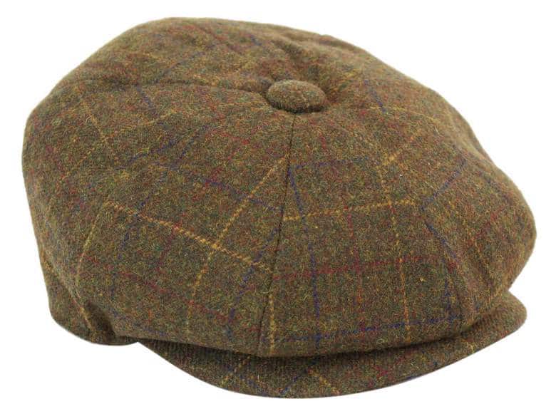 Moška kapa Peaky Blinders z 8 paneli
