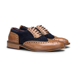 Otroški brogi iz pravega usnja z vezalkami, elegantni, formalni, vintage, klasični, peaky