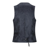 Fantovska 3-delna sijoča modra poročna obleka, krojena, elegantna, formalna