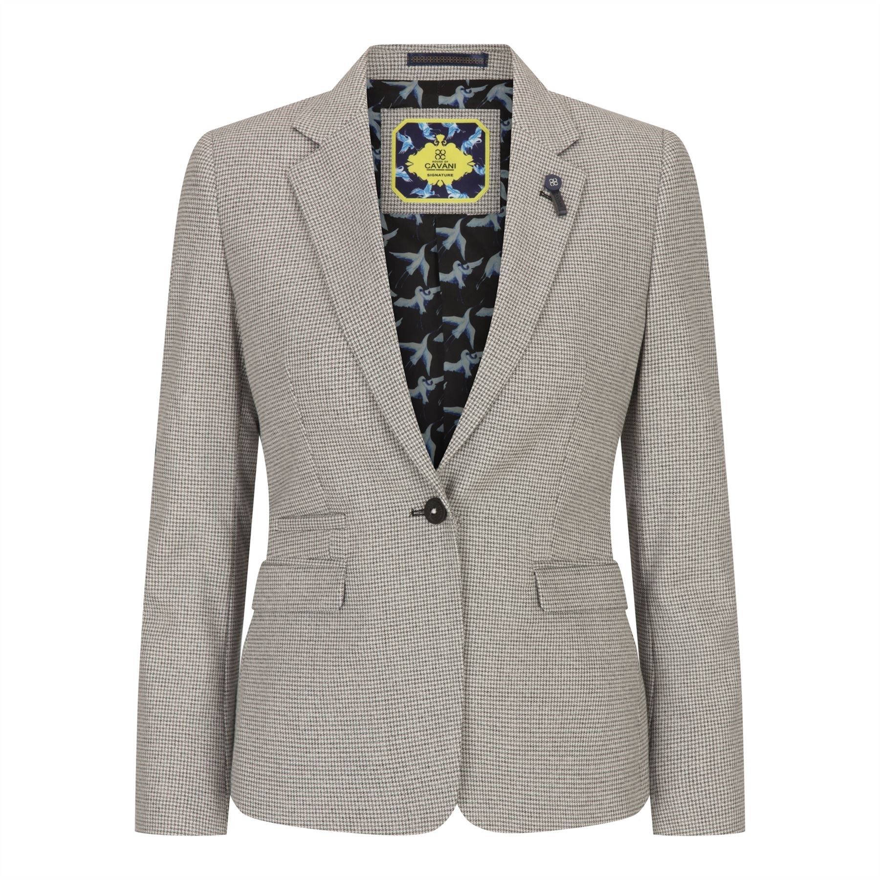 Ženski tvid bež blazer volnen klasičen lovski suknjič vintage 1920 retro