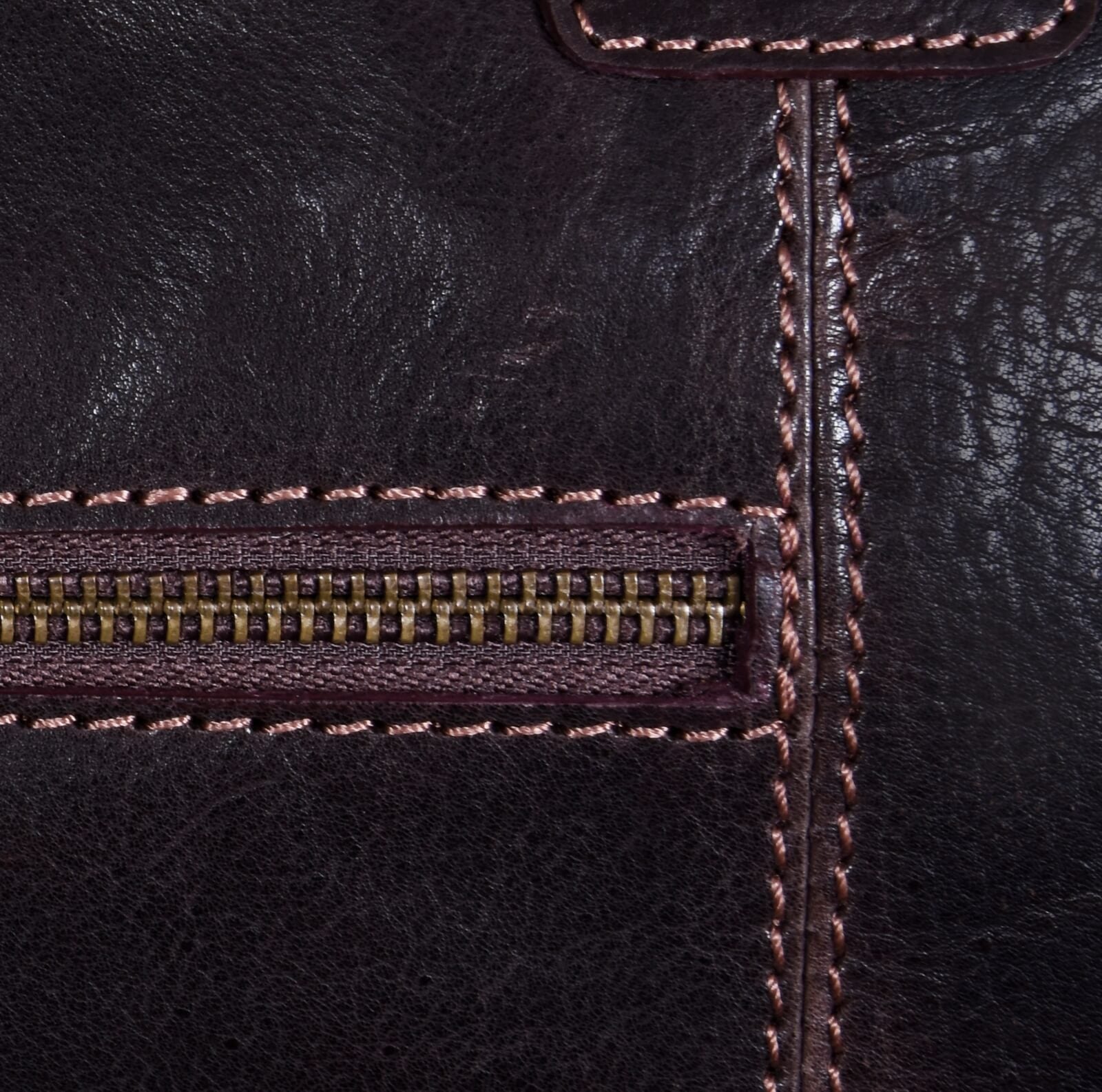 Potovalna torba iz pravega usnja, vintage, rjava