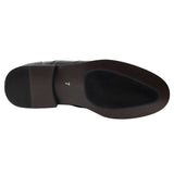 Moški črni čevlji brogues