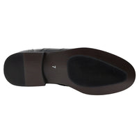 Moški črni čevlji brogues