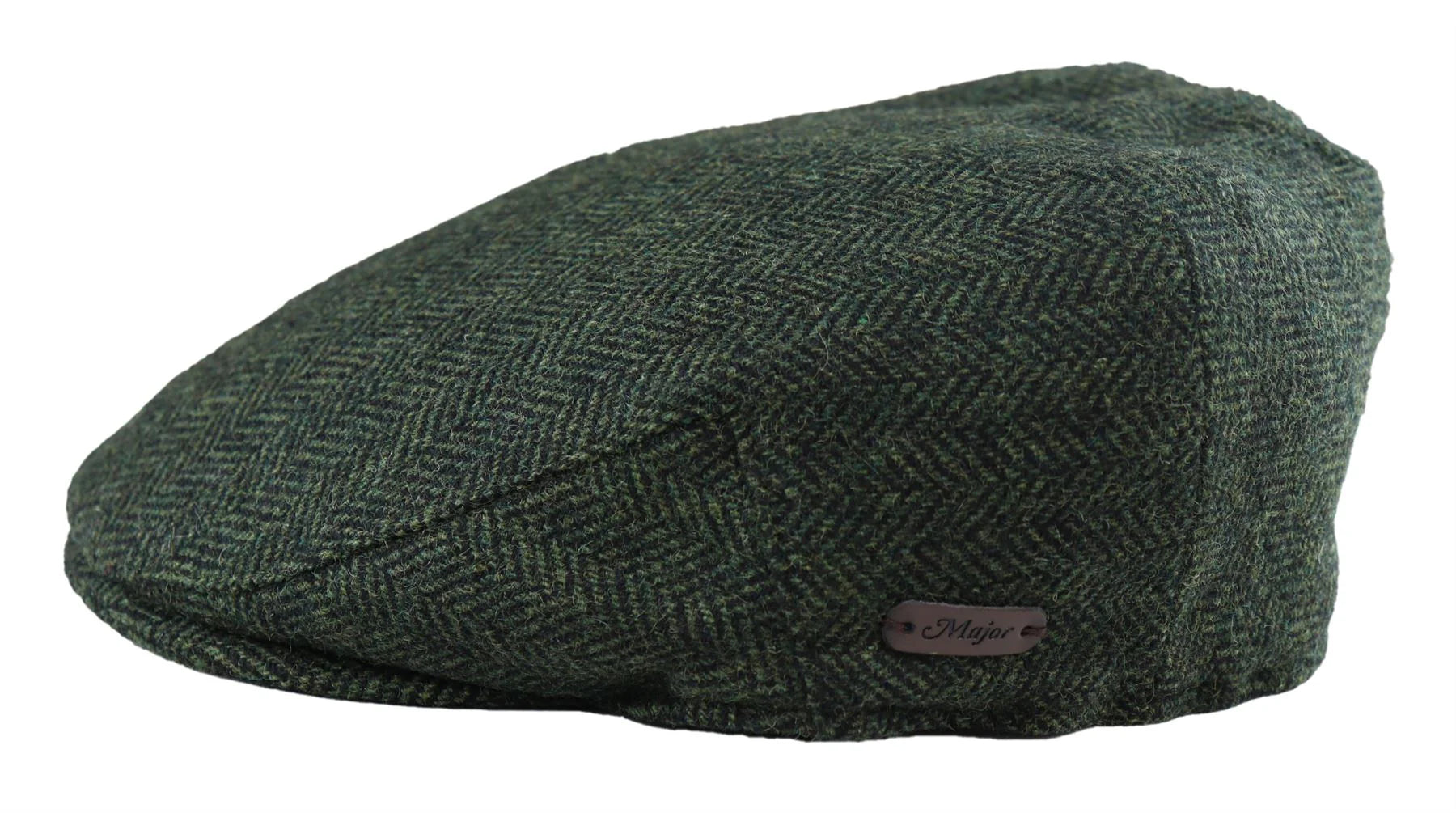 Moška ravna kapa iz volne, ribja kost, olivno tvid, klasična unisex kapa iz 20. let prejšnjega stoletja, Del Boy