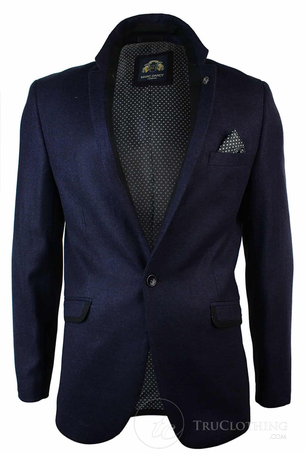 Moški vijolični tvid blazer z vzorcem ribje kosti, vintage oprijet kroj, črne obrobe, elegantno-ležerno-vijoličen