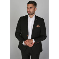 Mayfair - moški preprost črn blazer