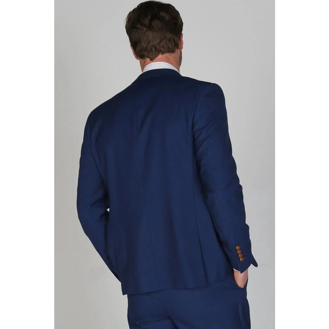 Mayfair - moški enobarvni modri blazer