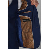 Mayfair - moški enobarvni modri blazer