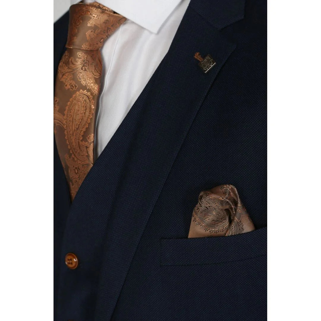 Mayfair - moški navaden mornarsko moder blazer