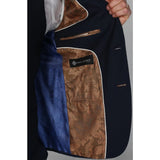 Mayfair - moški navaden mornarsko moder blazer