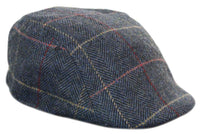 Marc Darcy Eton moške tvid vintage retro dedek ravne kape klobuki Peaky Blinders Check klasične