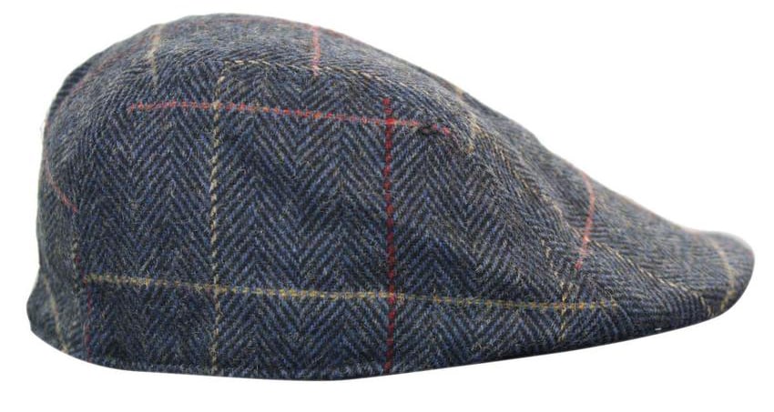 Marc Darcy Eton moške tvid vintage retro dedek ravne kape klobuki Peaky Blinders Check klasične