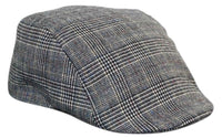 Marc Darcy Hampton moške tvid vintage retro dedek ravne kape klobuki Peaky Blinders Check klasične