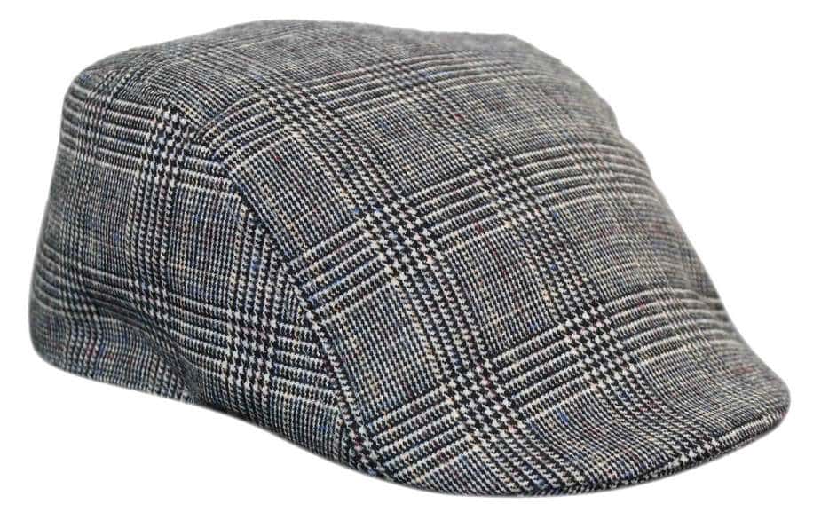 Marc Darcy Hampton moške tvid vintage retro dedek ravne kape klobuki Peaky Blinders Check klasične