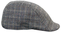Marc Darcy Hampton moške tvid vintage retro dedek ravne kape klobuki Peaky Blinders Check klasične