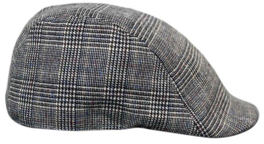 Marc Darcy Hampton moške tvid vintage retro dedek ravne kape klobuki Peaky Blinders Check klasične
