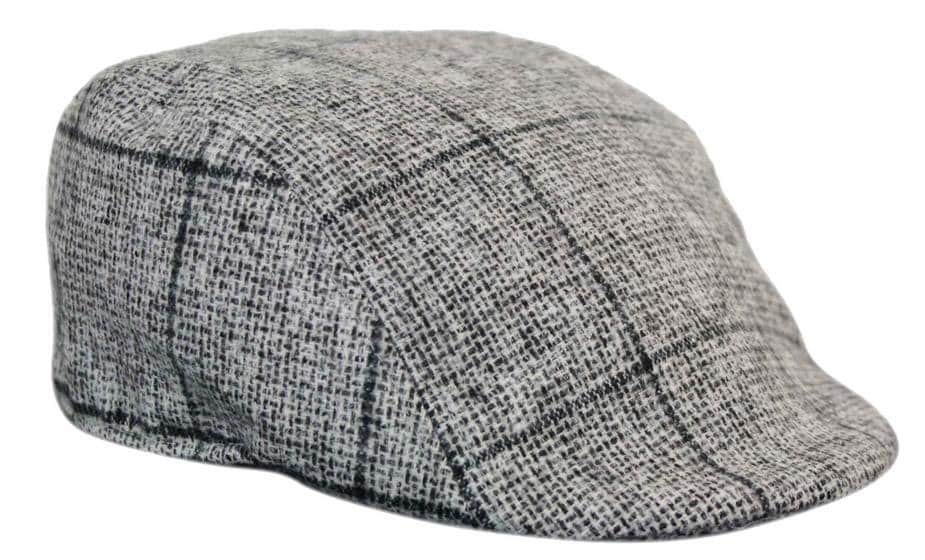 Marc Darcy Kristian moške tvid vintage retro dedek ravne kape klobuki Peaky Blinders Check klasične